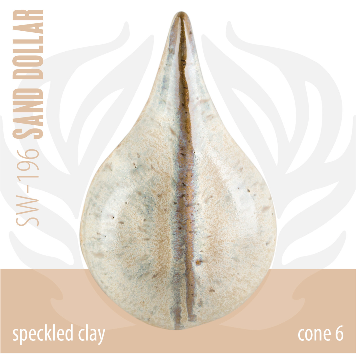 SW-196 Sand Dollar Stoneware Pint