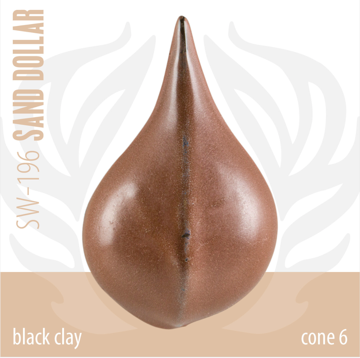 SW-196 Sand Dollar Stoneware Pint